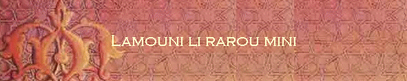 Lamouni li rarou mini